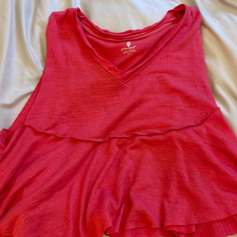 Free people shirt pink